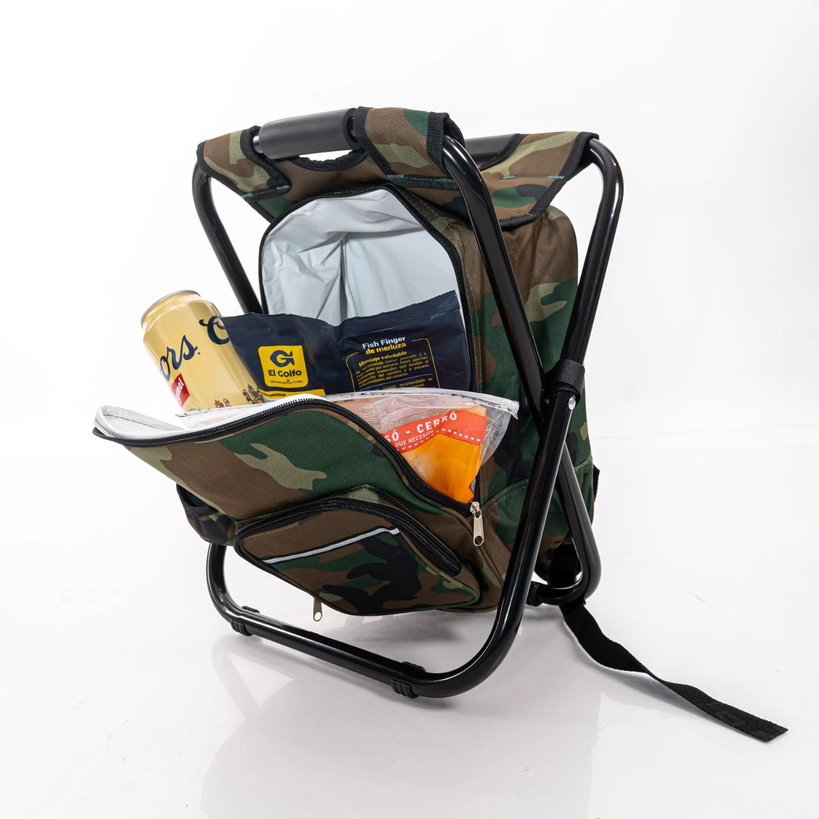 MOCHILA COOLER CON ASIENTO INTEGRADO - Imagen 2