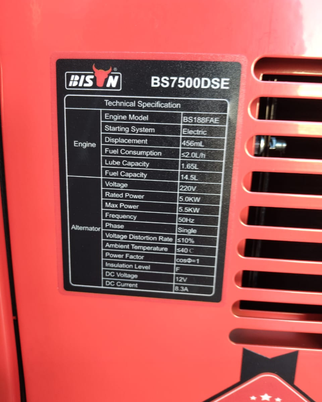 GENERADOR DIESEL INSONORO 5 KVA - Imagen 2