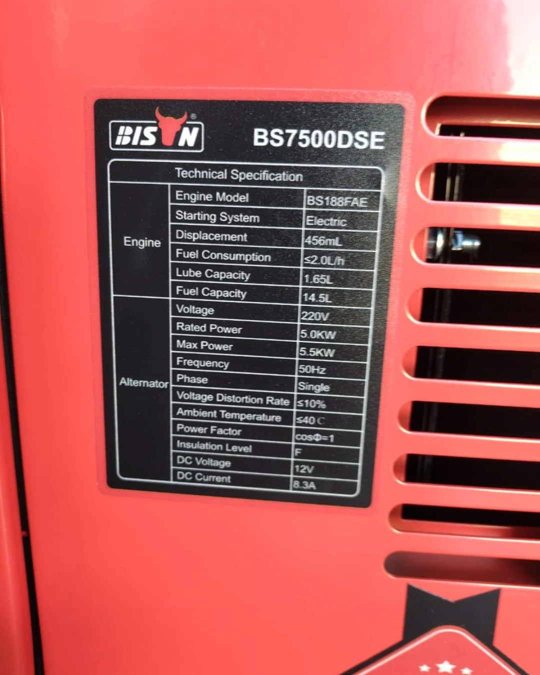 GENERADOR DIESEL INSONORO 5 KVA - Imagen 2