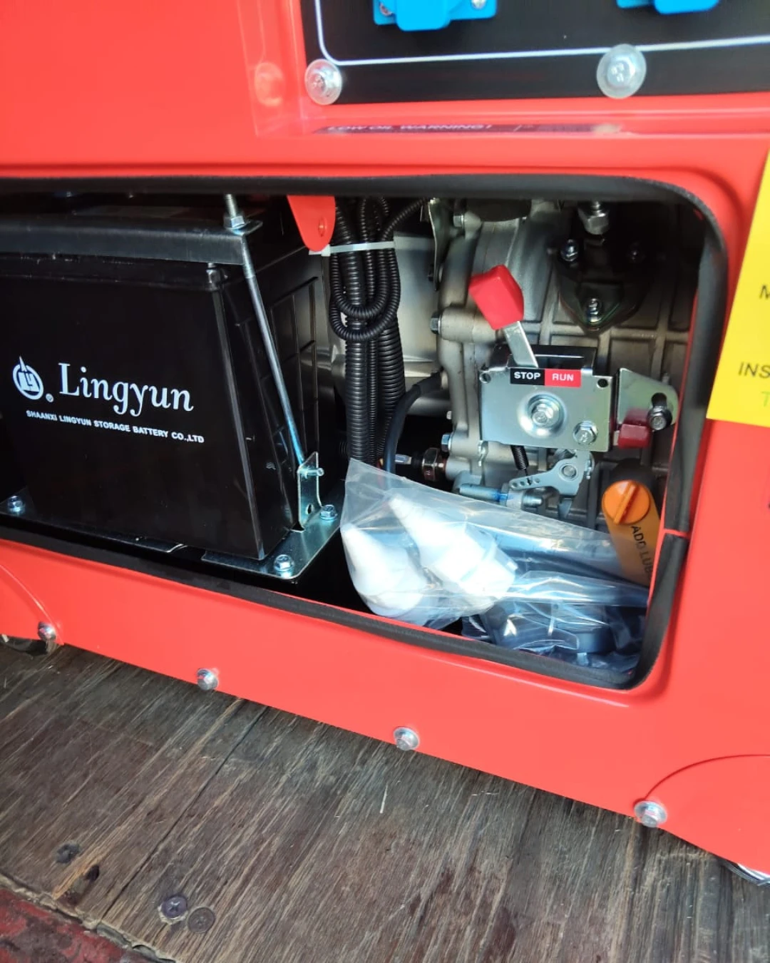 GENERADOR DIESEL INSONORO 5 KVA - Imagen 6