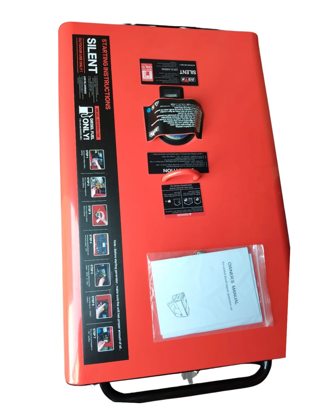 GENERADOR DIESEL INSONORO 5 KVA - Imagen 7
